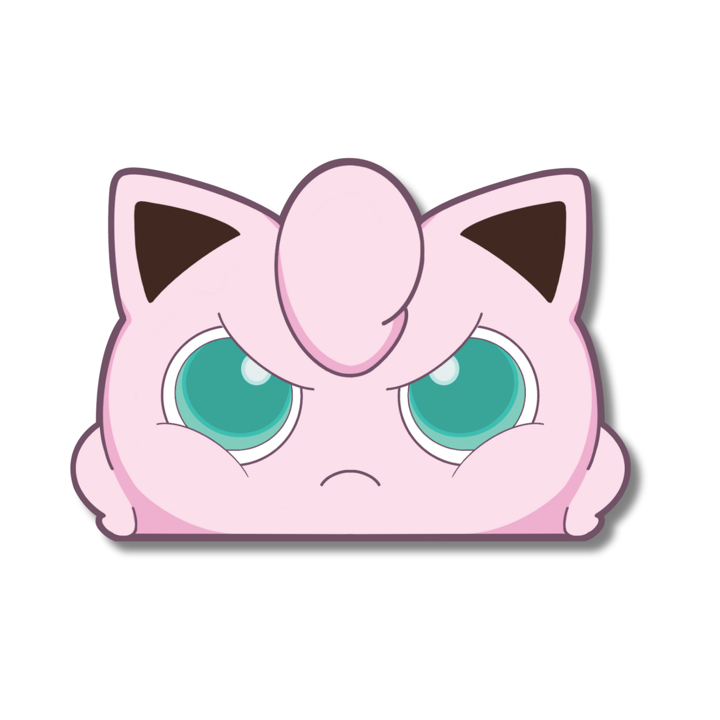 Angry Pink Puff Peeker