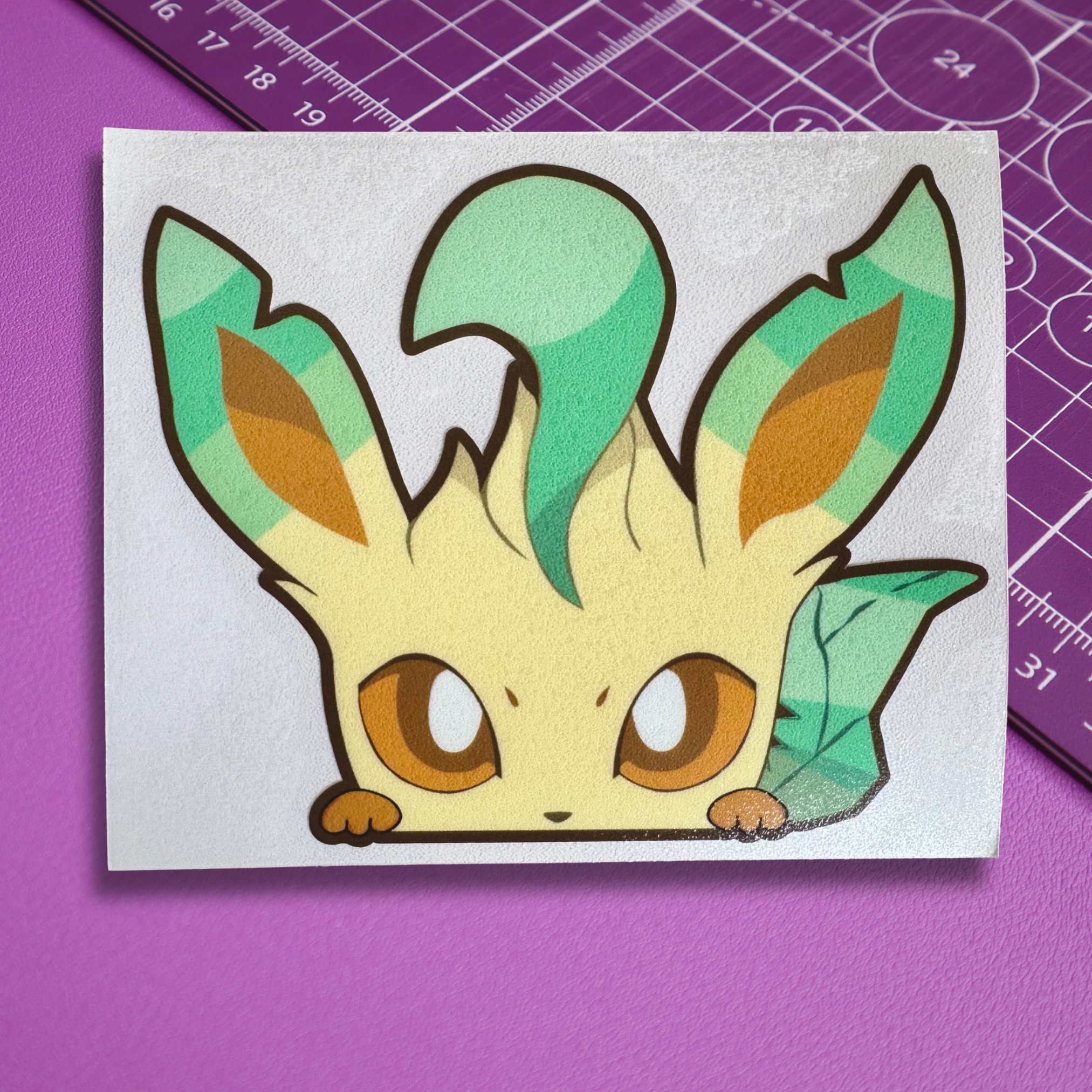 Leaf Fox Peeker – Masa Press
