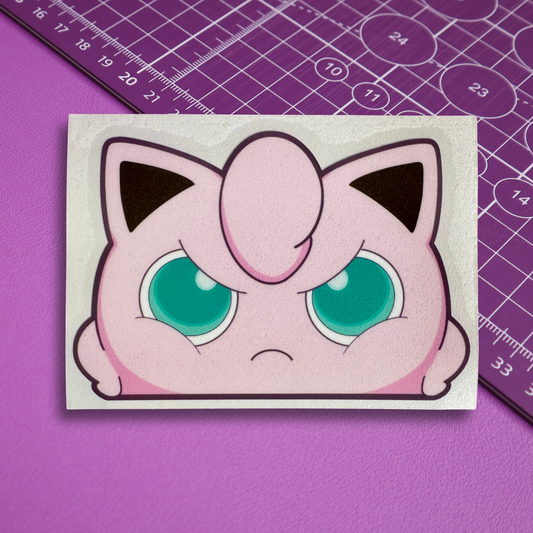 Angry Pink Puff Peeker