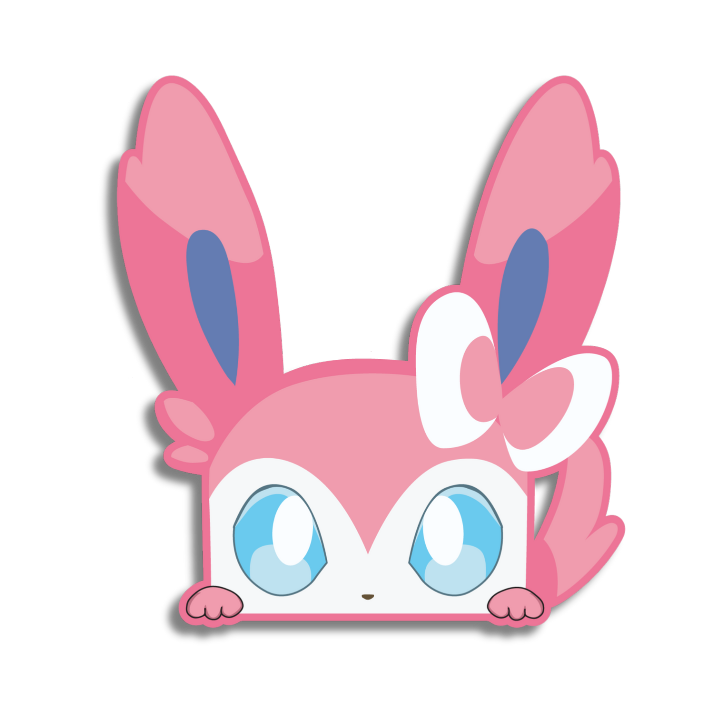 Pink Fairy Fox Peeker