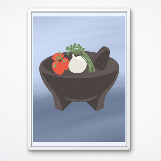 Molcajete Print