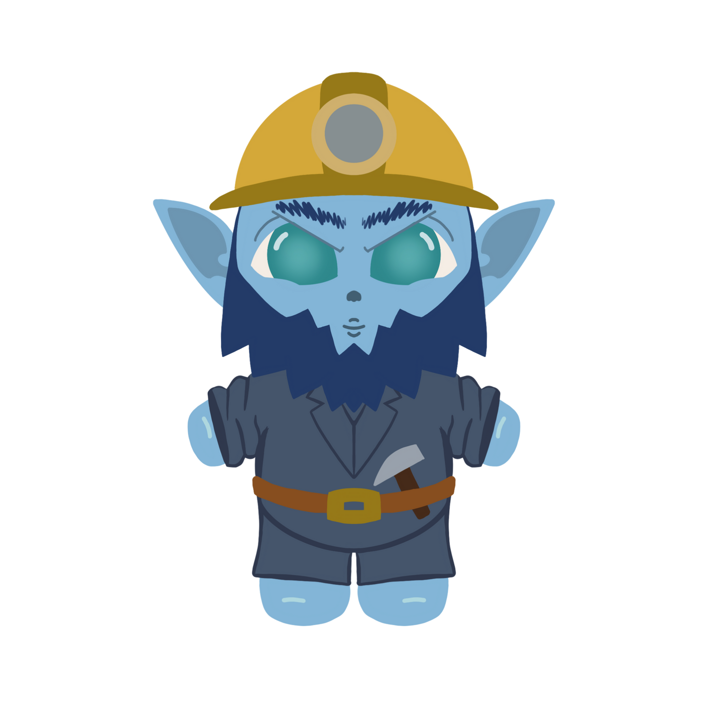 Duende Minero/Dwarf Miner Sticker