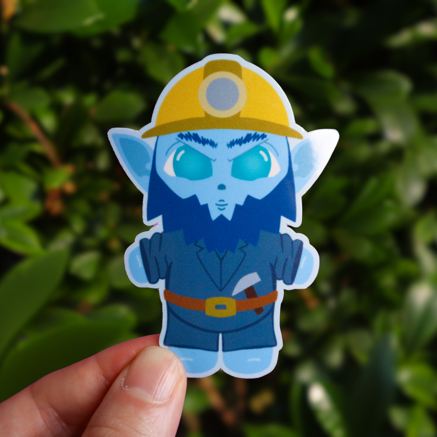 Duende Minero/Dwarf Miner Sticker