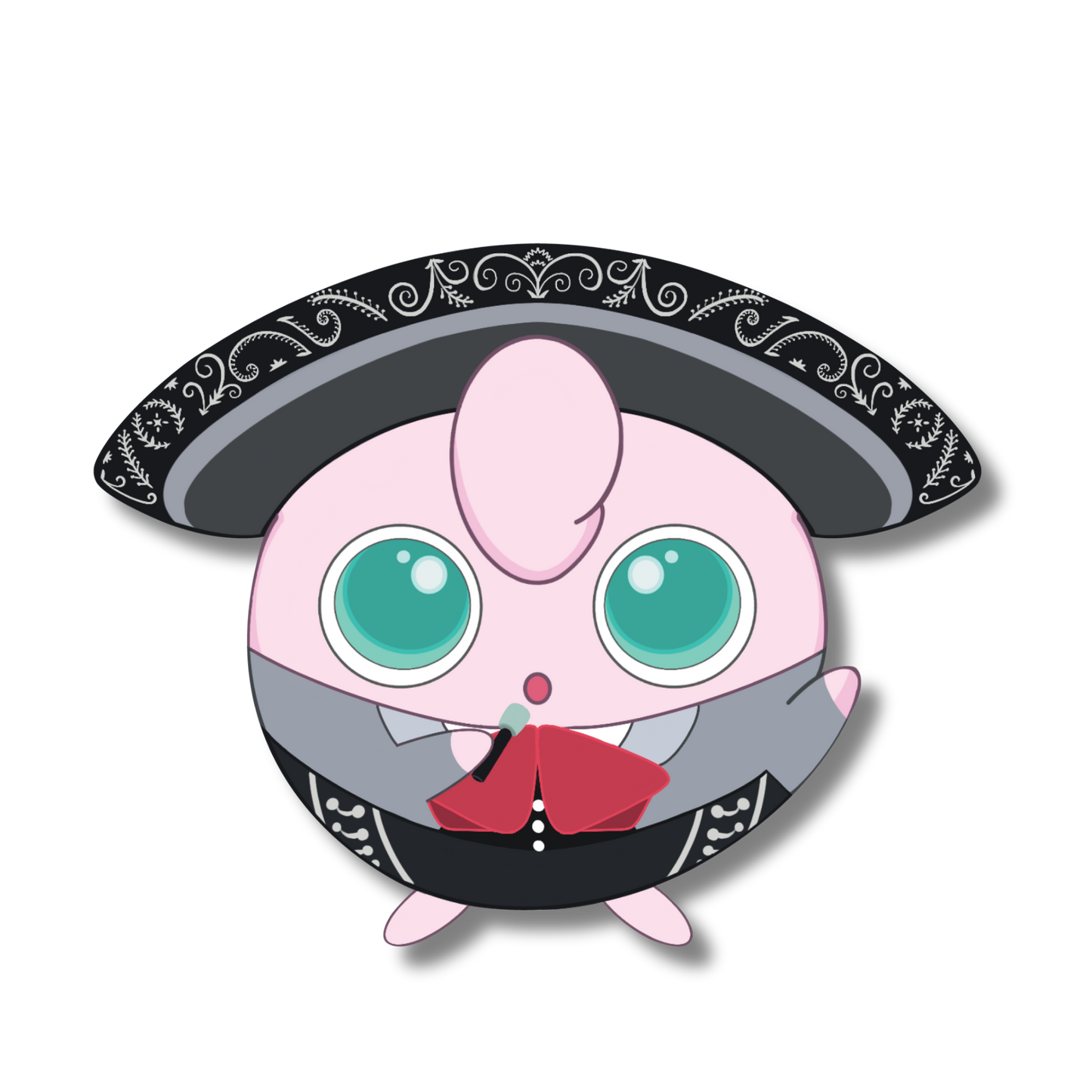 Mariachi Pink Puff