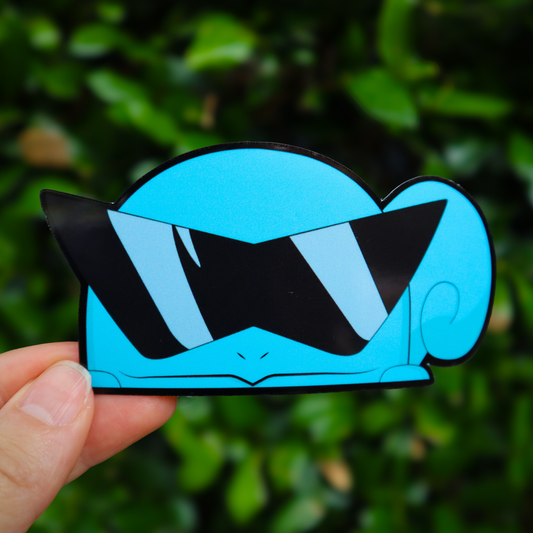 Water Turtle w/ Triangle Glasses