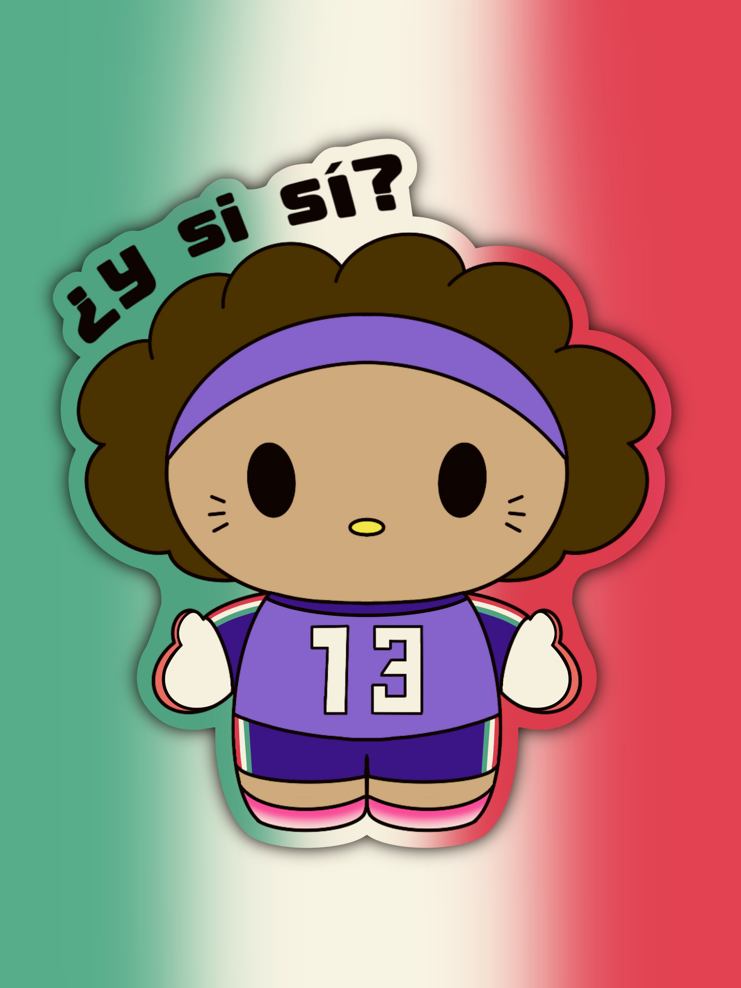 Ochoa Kitty Sticker